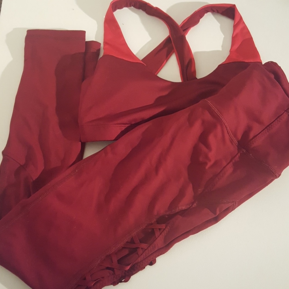 Victorias Secret SPORT athletic set - tights & bra